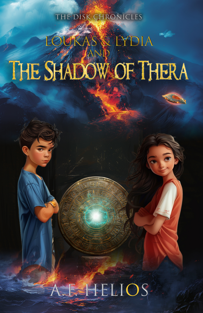 Loukas & Lydia and the Shadow of Thera book cover